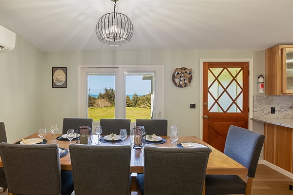 Dining Room Facing Ocean