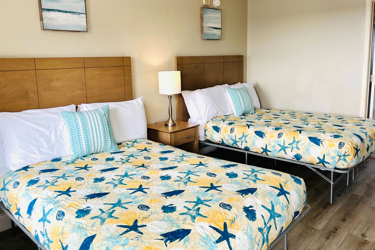 Unwind in a peaceful bedroom designed for rest and relaxation.