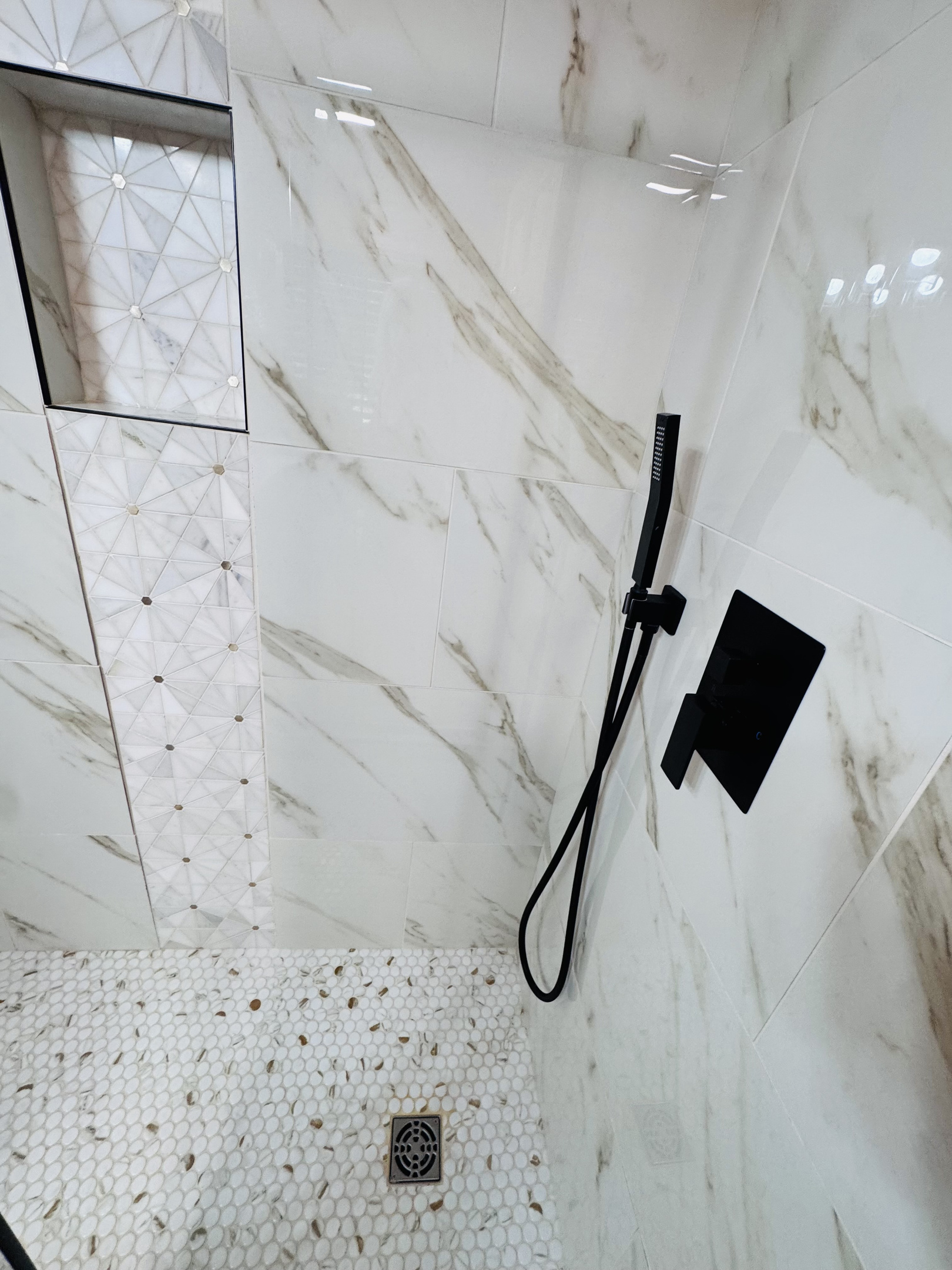 New Main Floor Shower