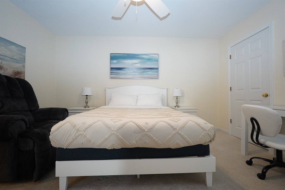 Queen Bed in Master Suite