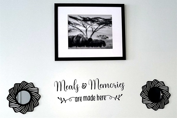 Meals and memories are what we share here