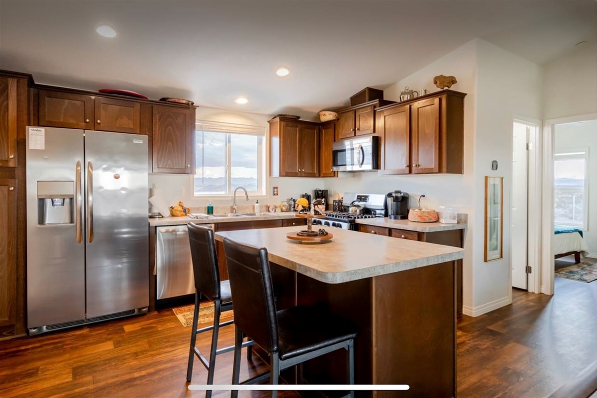 A dream kitchen for the chef within!!!
Additional chairs in the closet!