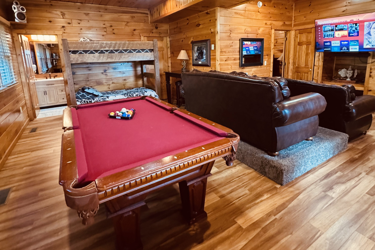 Lower Level Pool Table