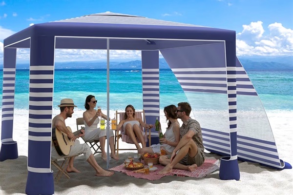 Beach Cabana Shade Provided!