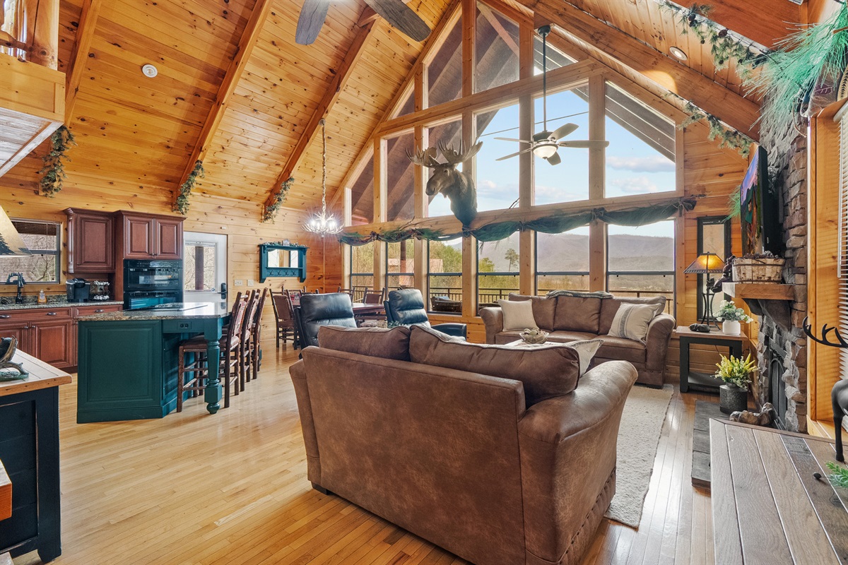 Elevated mountain living—with space to gather and room to breathe.