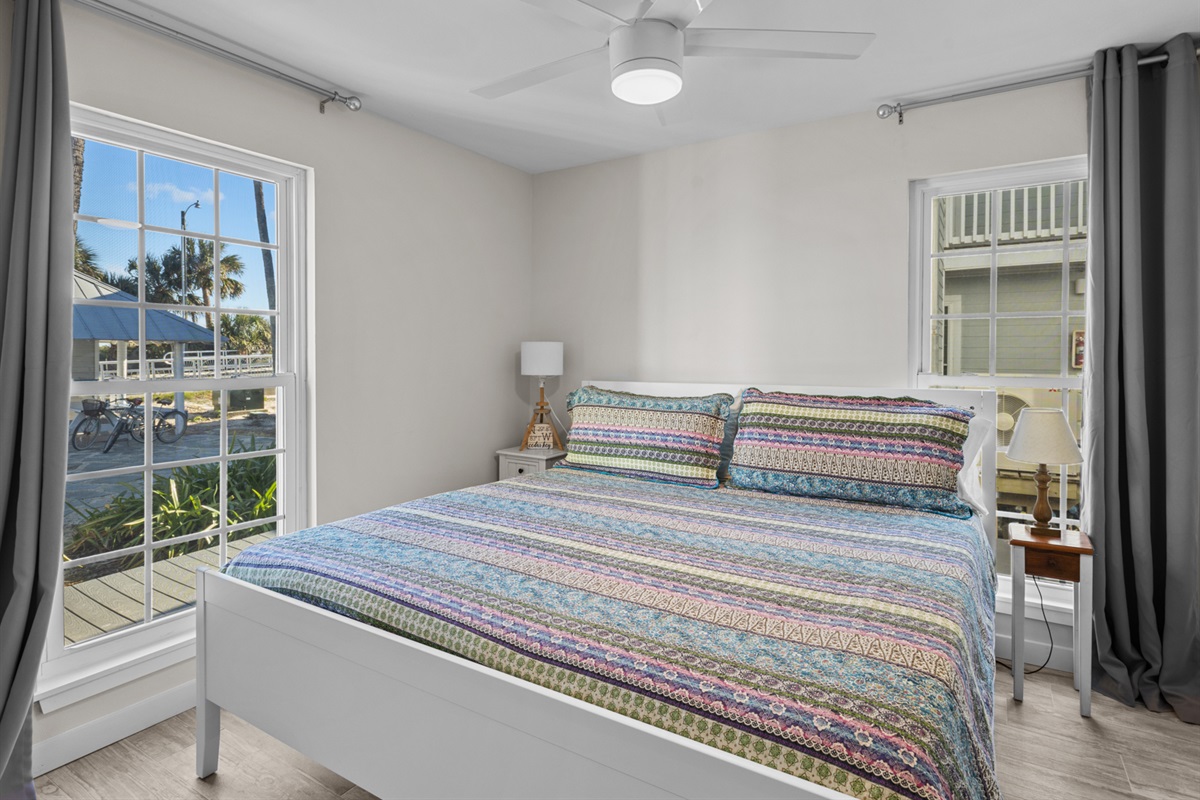 Comfortable, Spacious and Airy Bedroom