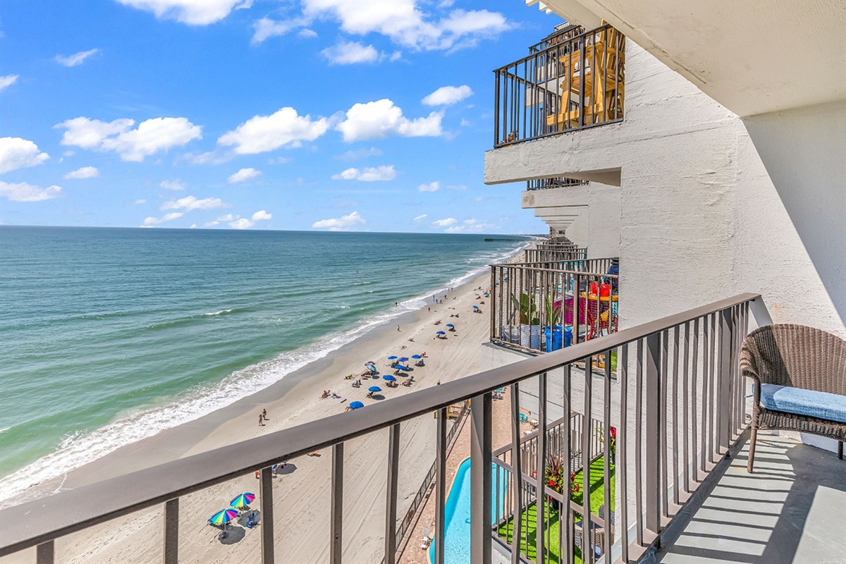 Oceanfront 9th floor condo