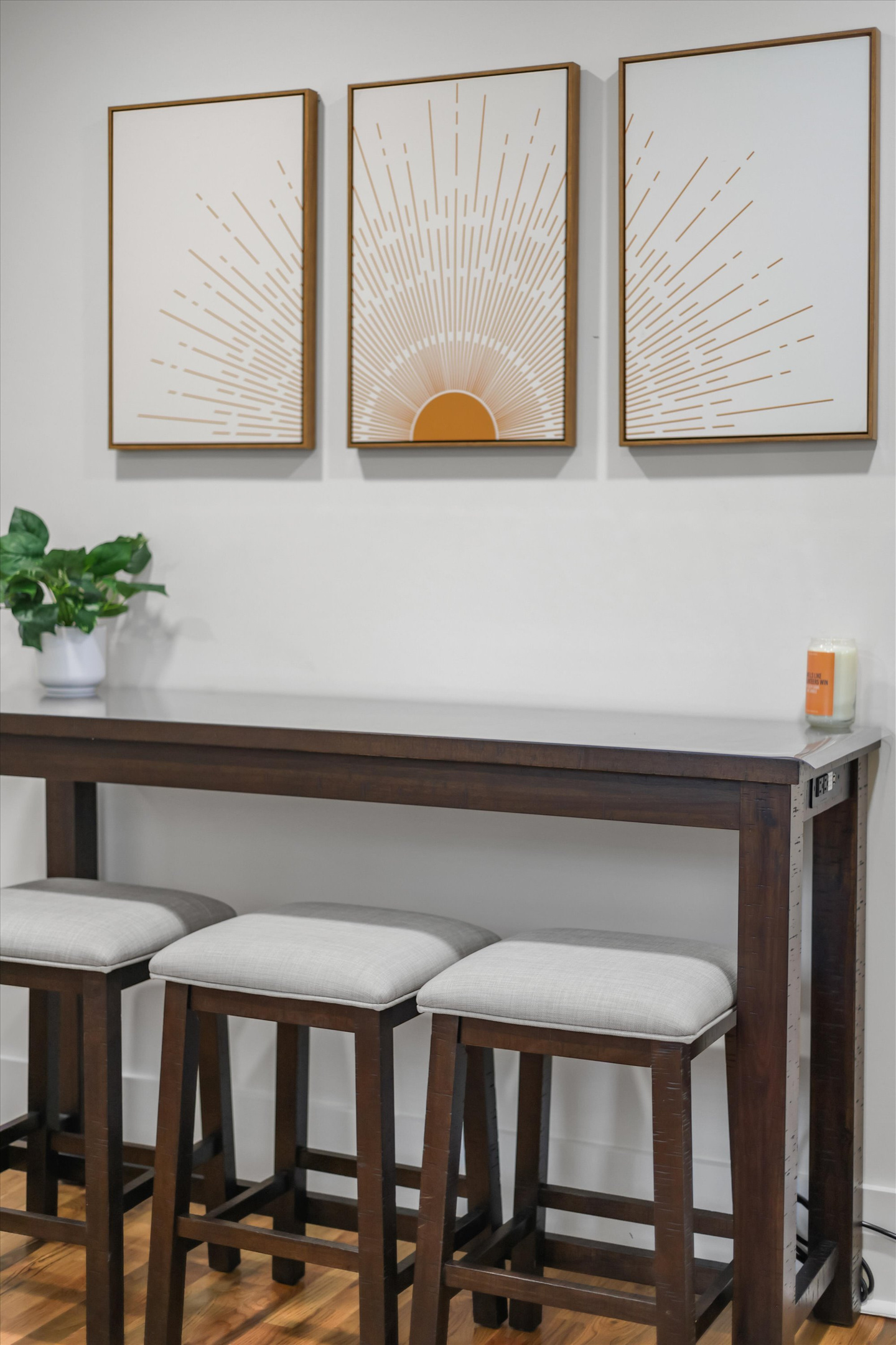Kitchen seating!