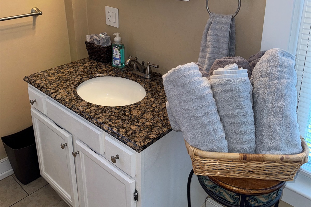 1st floor bathroom #2 with tub/shower