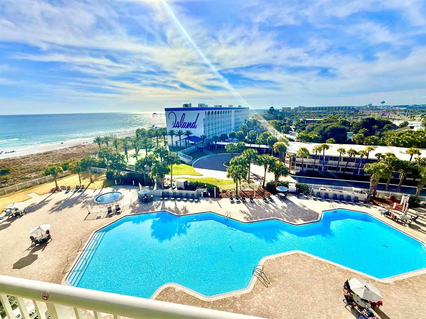 Destin West Gulfside #607: Balcony View