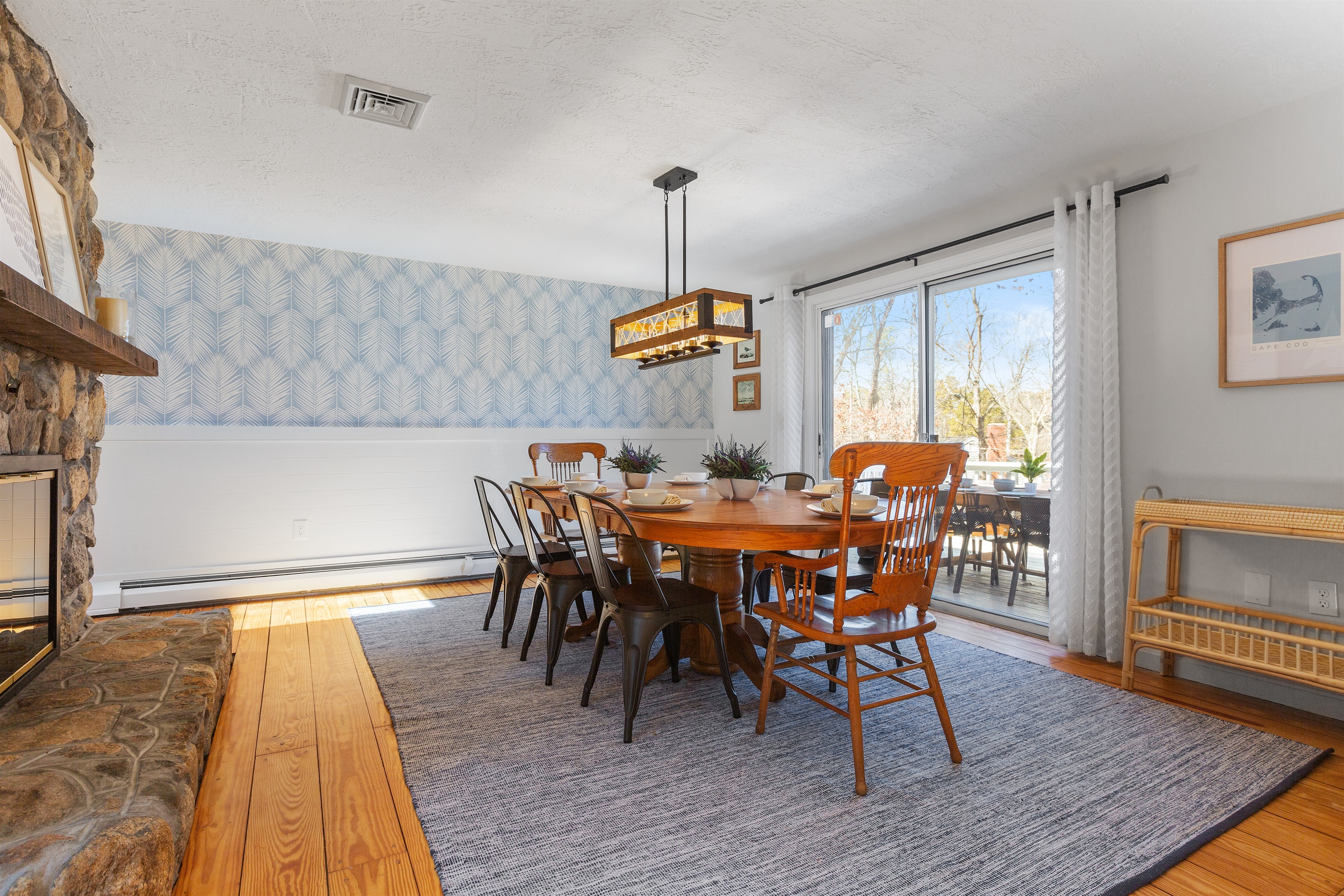 Our inviting dining area is the perfect place to share meals and laughter.