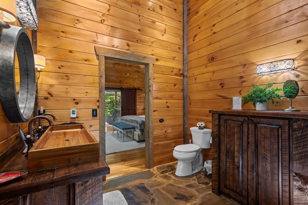 Master bathroom
