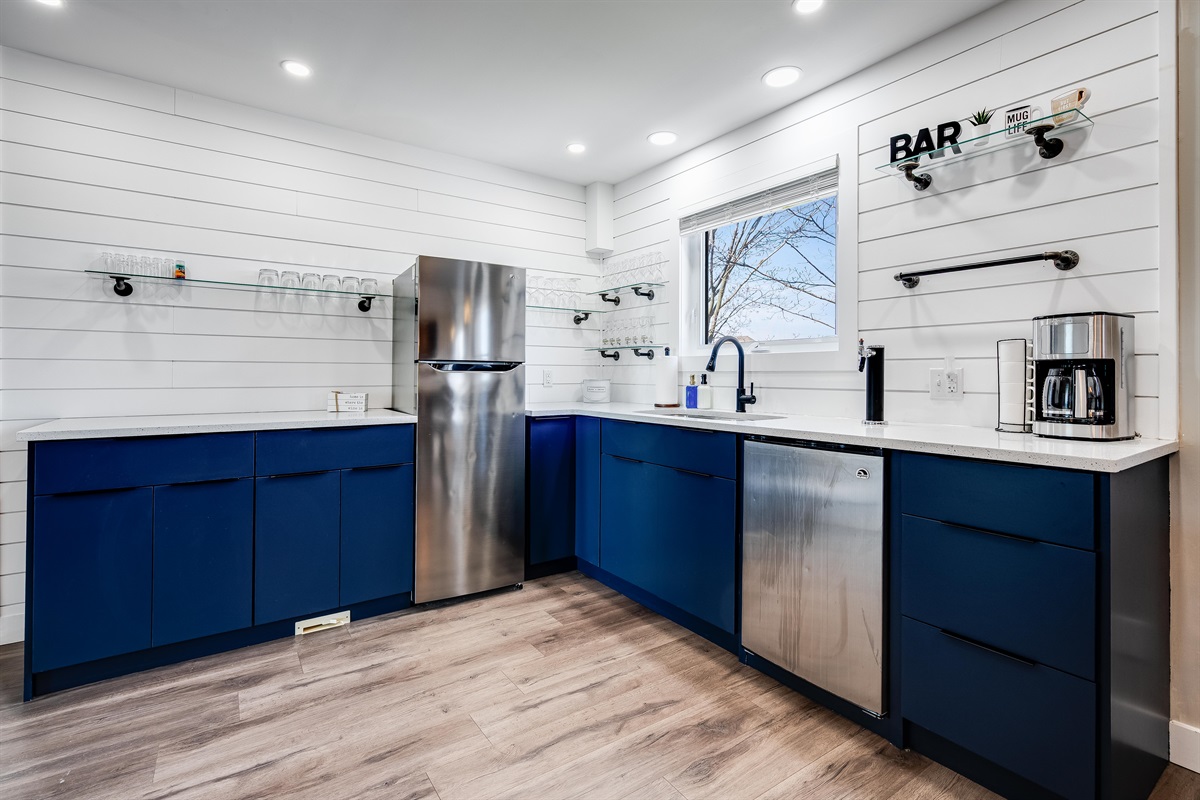 Integrated appliances and minimalist organization