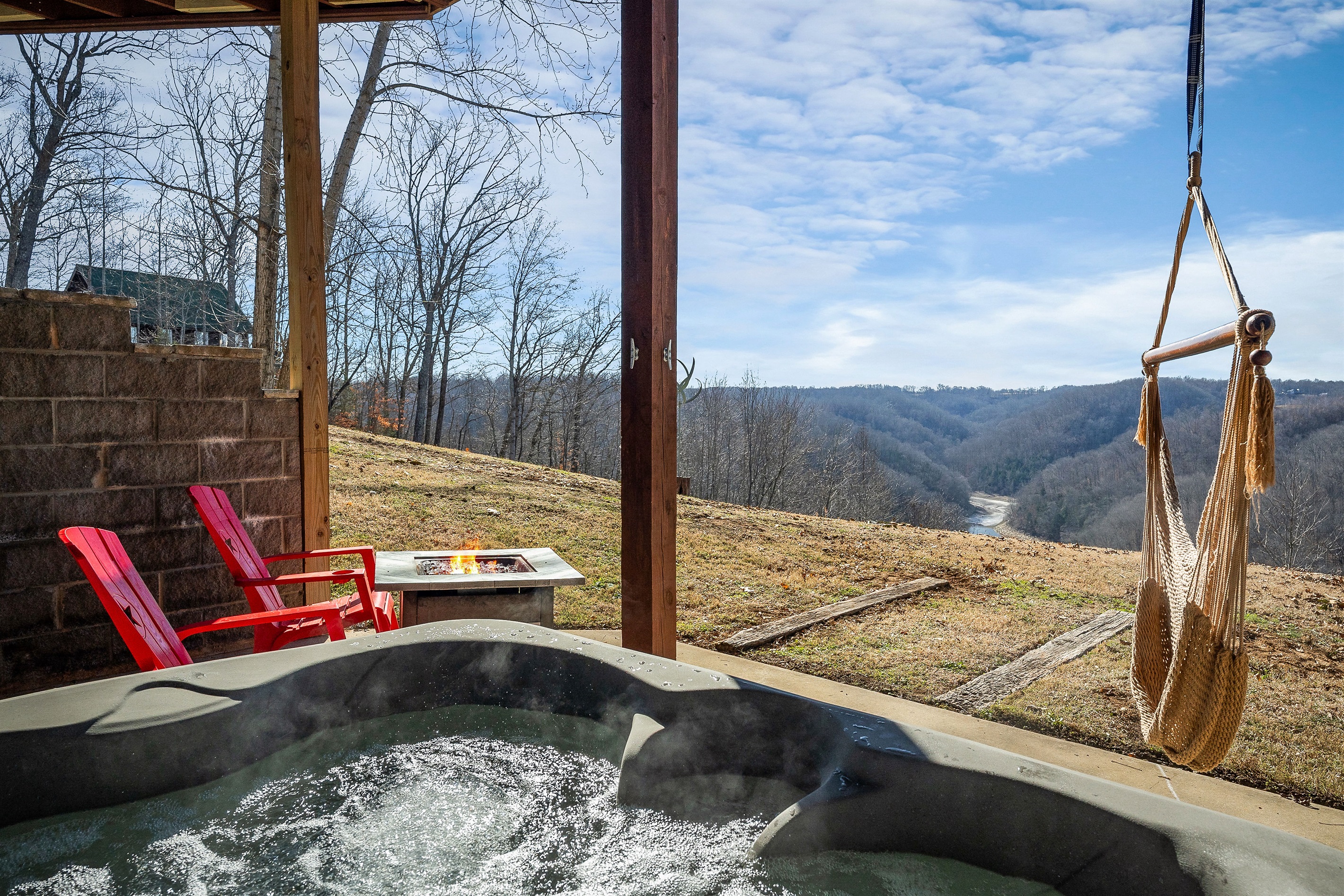 Views for miles from the walkout basement!