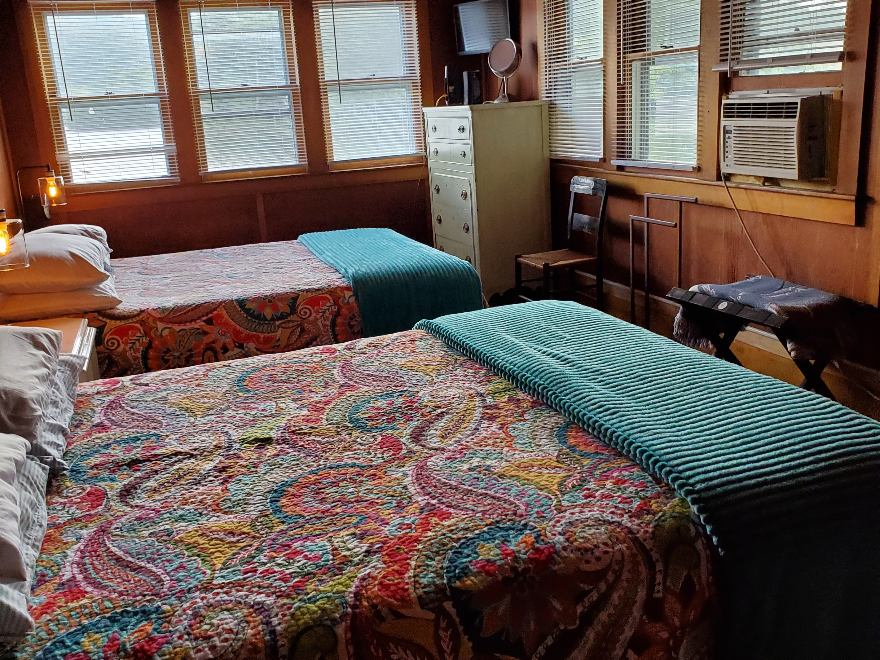 Queen bedroom #2 with two queens beds