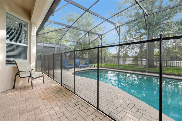 Pool safety fence and door alarm