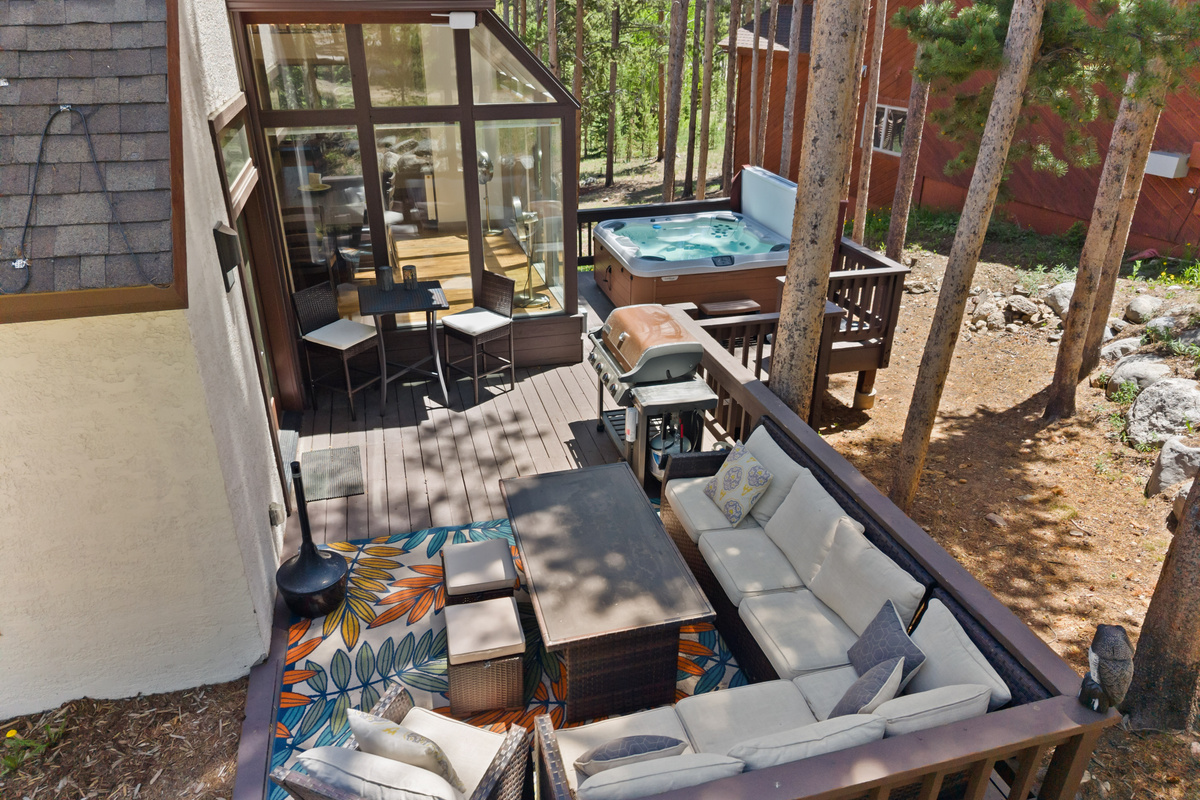 Summer patio setup
