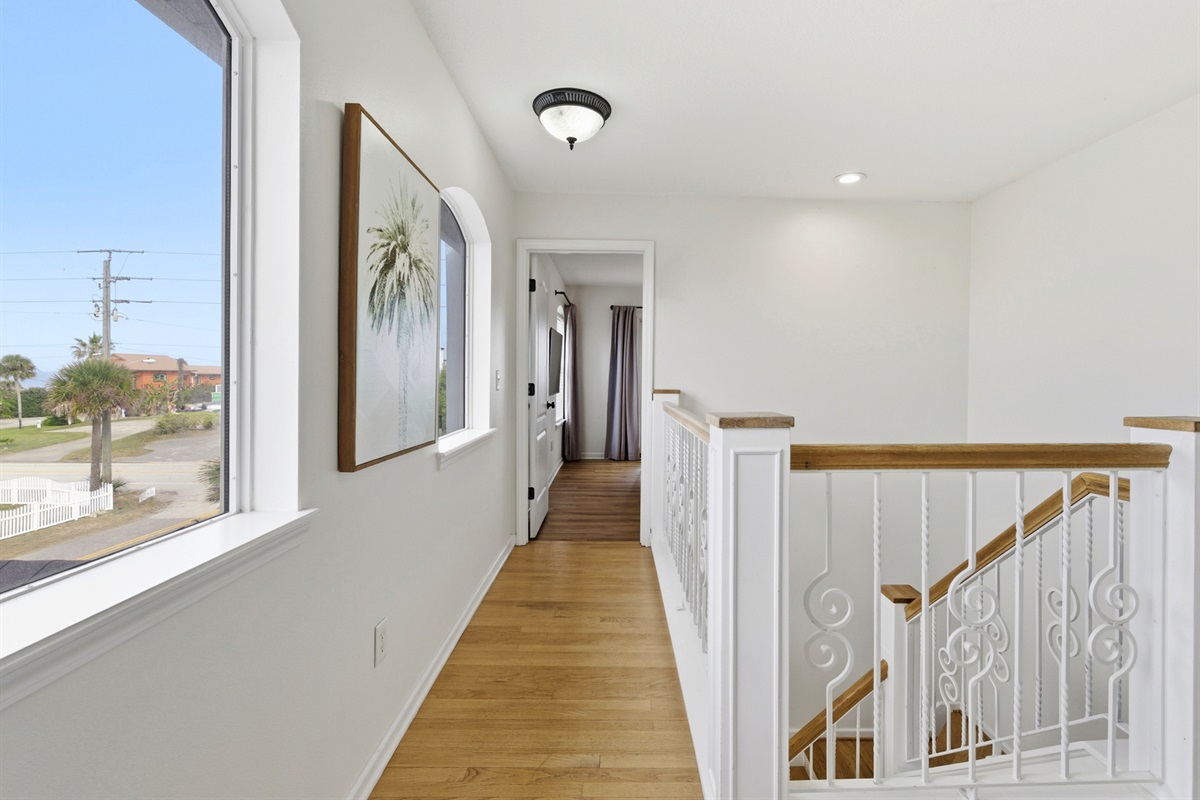 Interior stairs lead up to 3rd floor