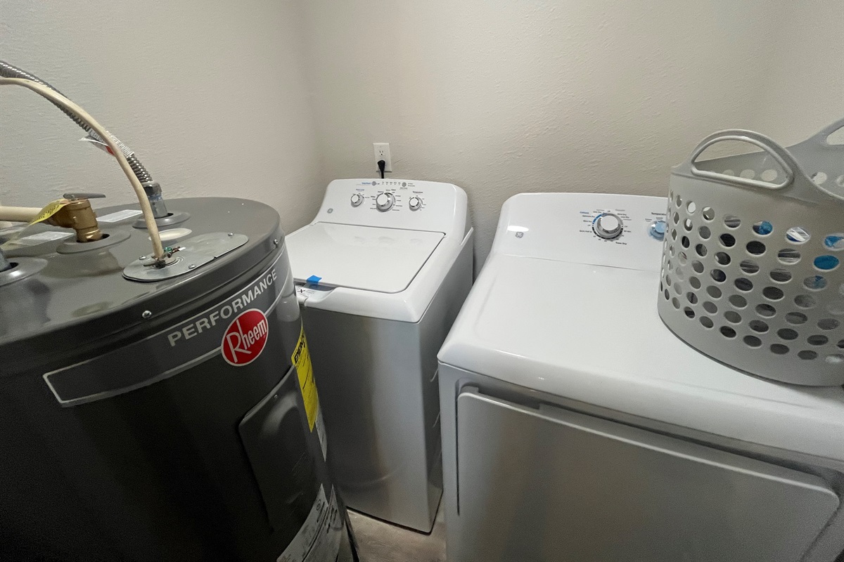 Washer & Dryer for guests to use