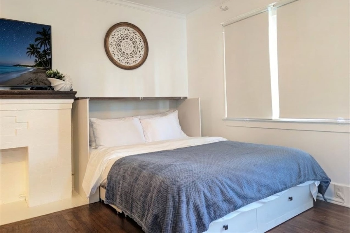 Additional comfortable sleeper bed.