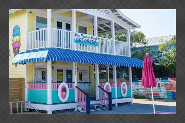 Favorite after dinner treat. Blue Mountain Creamery