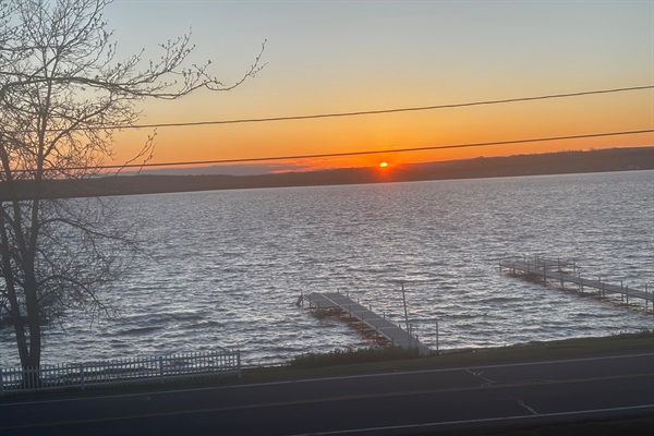 Sunset From Porch