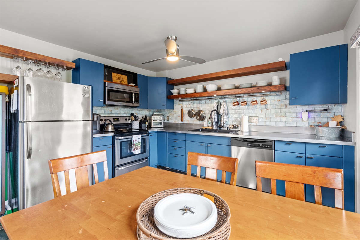 Stainless steel appliances