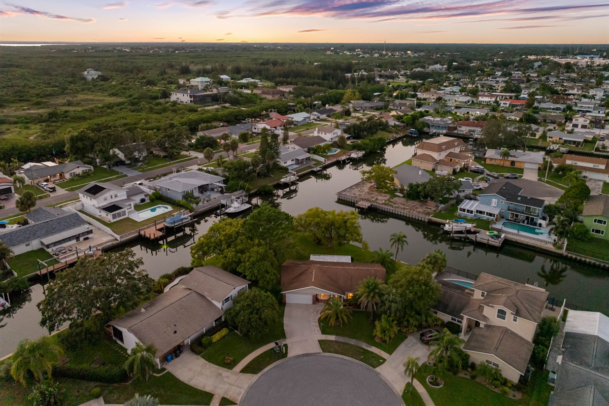 Aerial View of the Neighborhood