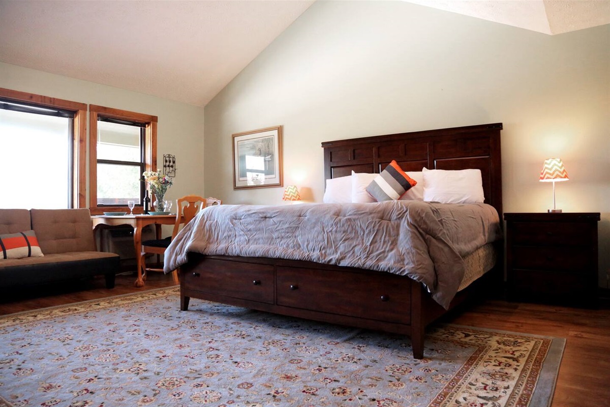 King bed