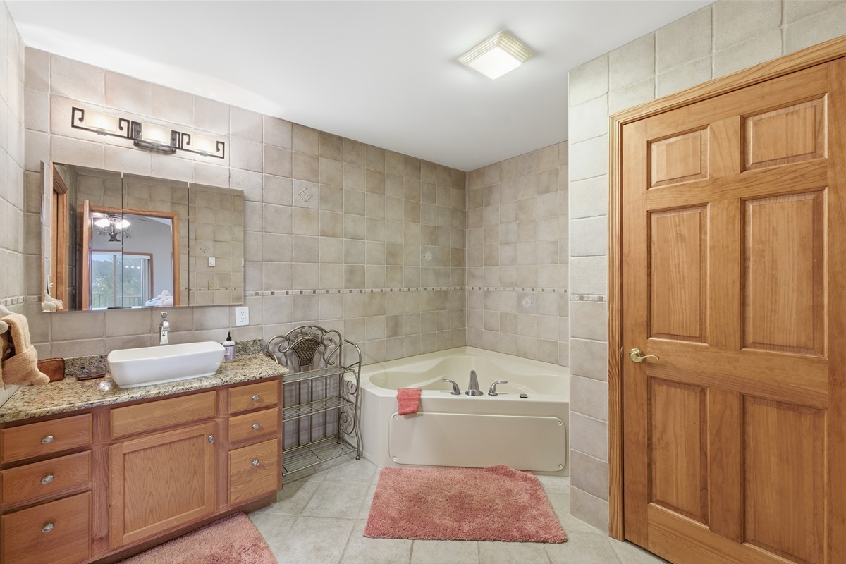 Master bathroom