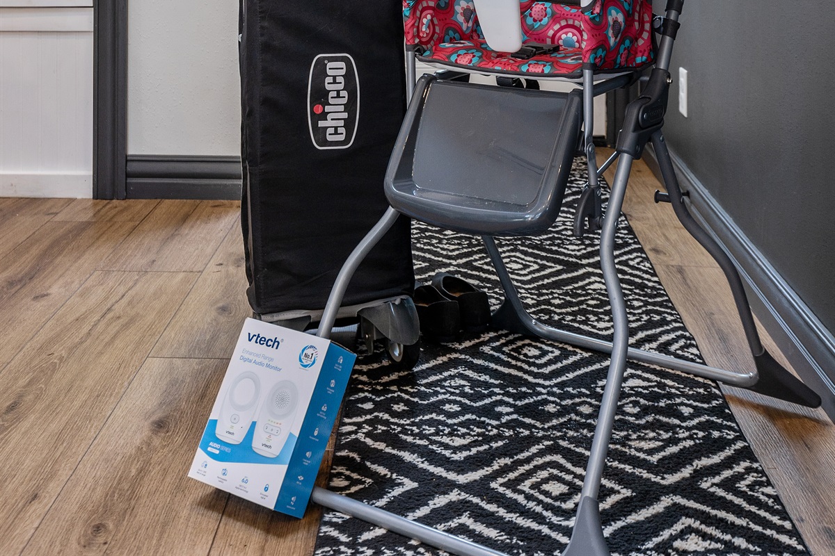 Traveling with little ones? We've stocked the home with family-friendly amenities to make your stay easier and more enjoyable.