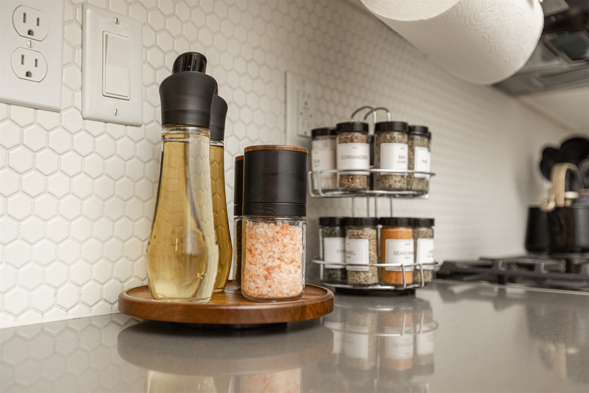 Spices and more to cook with