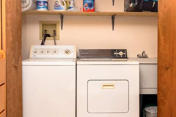 Lower Level - Washer and Dryer