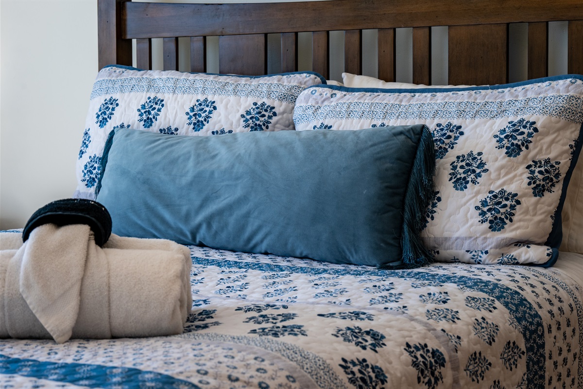 We supply all the linens.