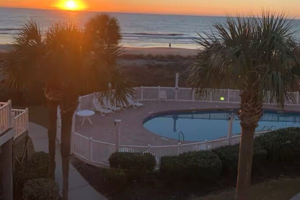 Sunrise over The Atlantic!