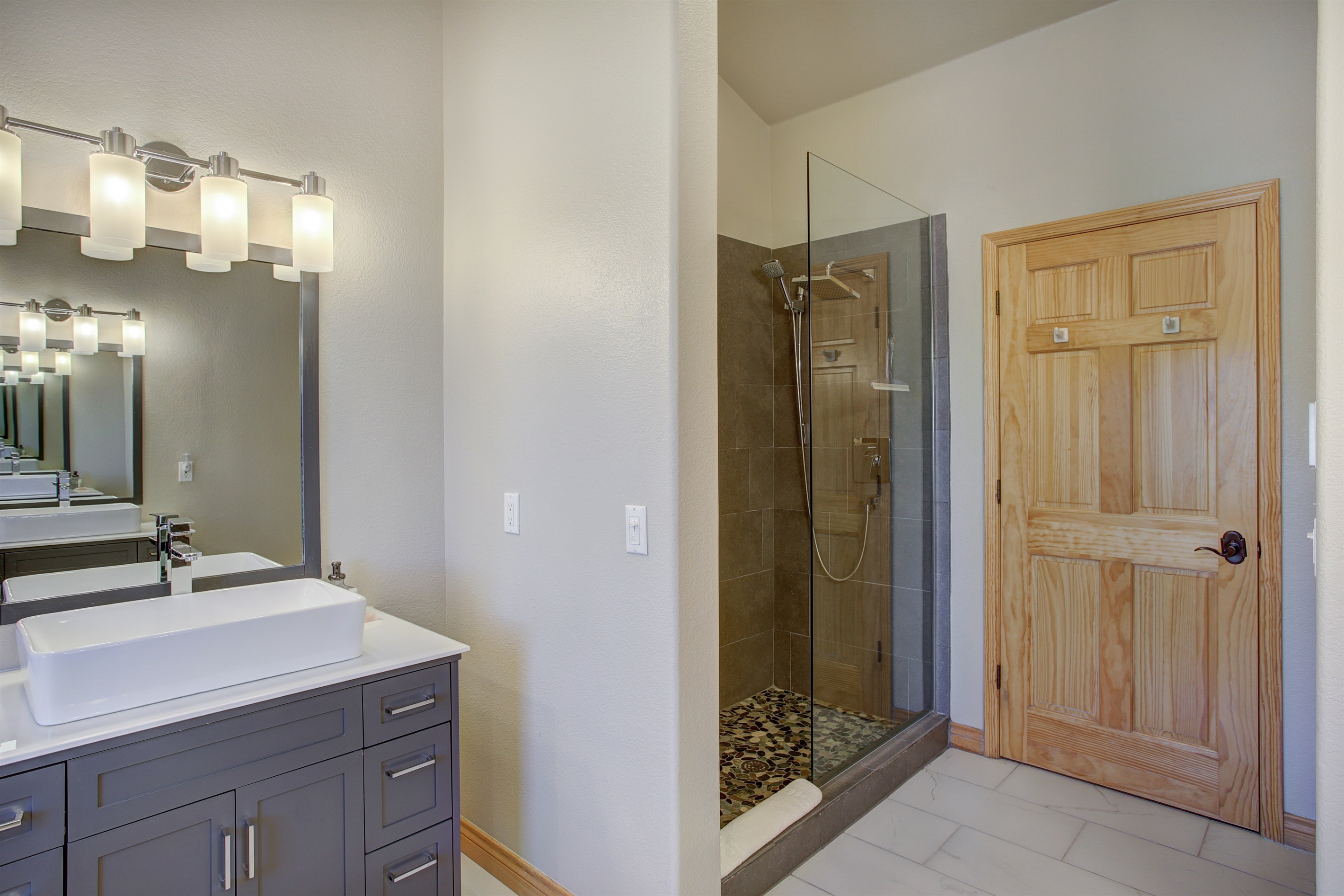Bedroom #1 - Upstairs with Private Bath