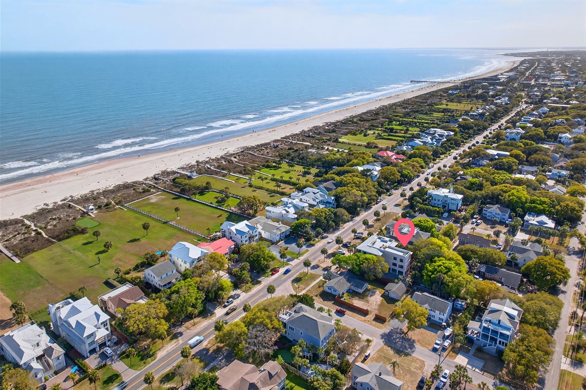 Location | Rosewood Retreat | 2605 Palm Blvd, Isle of Palms, SC | IOP Escapes
