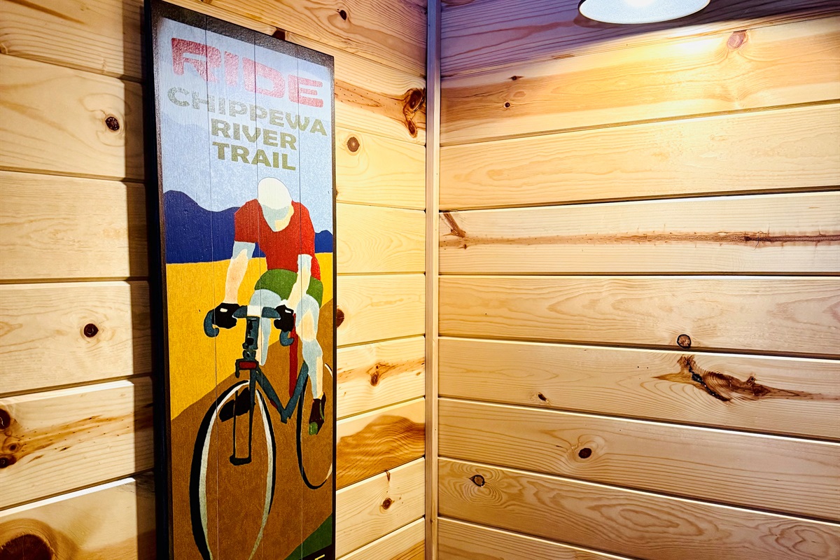 Stairs going down to the basement.