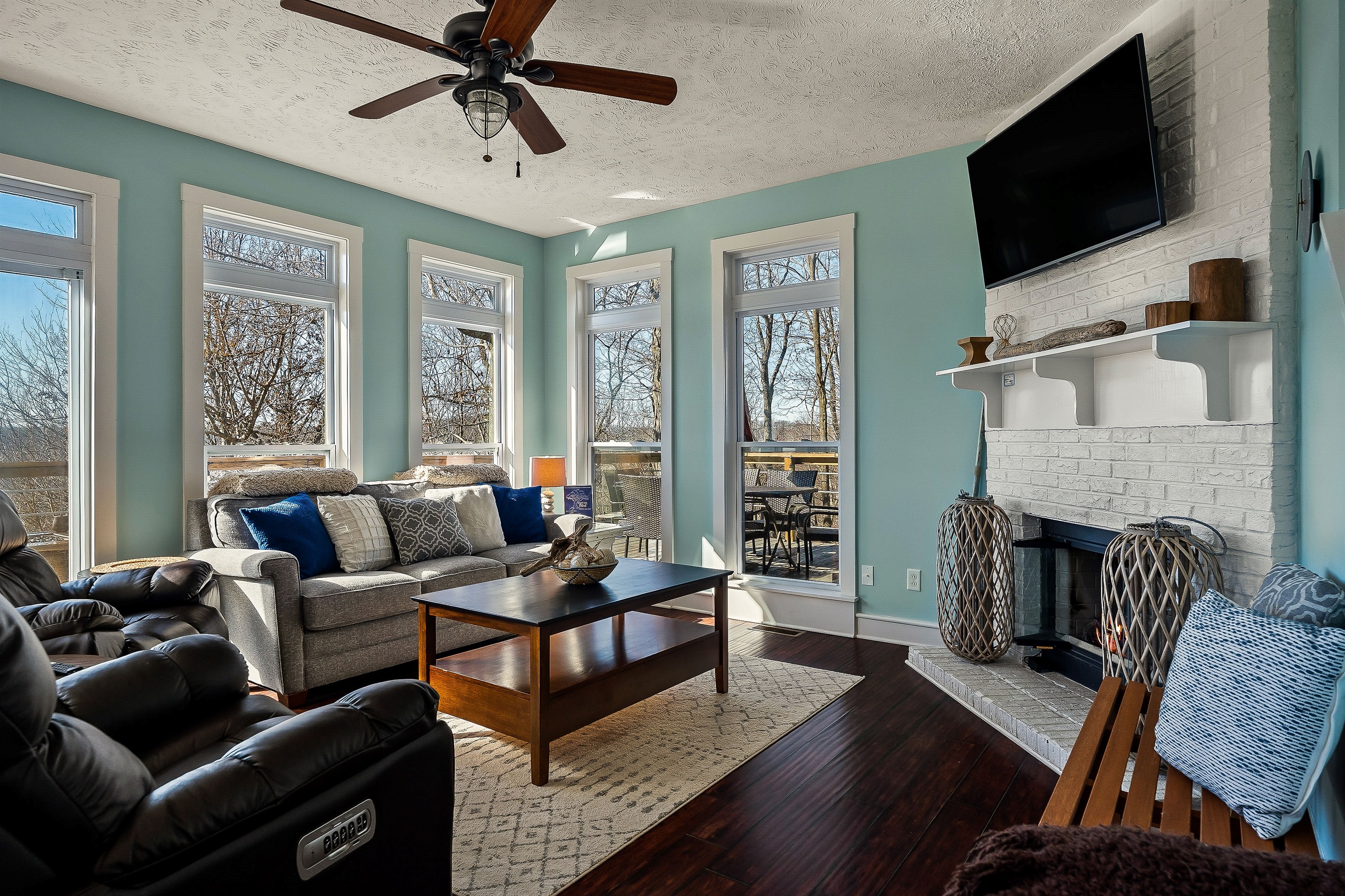 All TVs equipped with Roku so you can log in to your favorite streaming service!