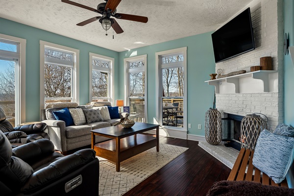 All TVs equipped with Roku so you can log in to your favorite streaming service!