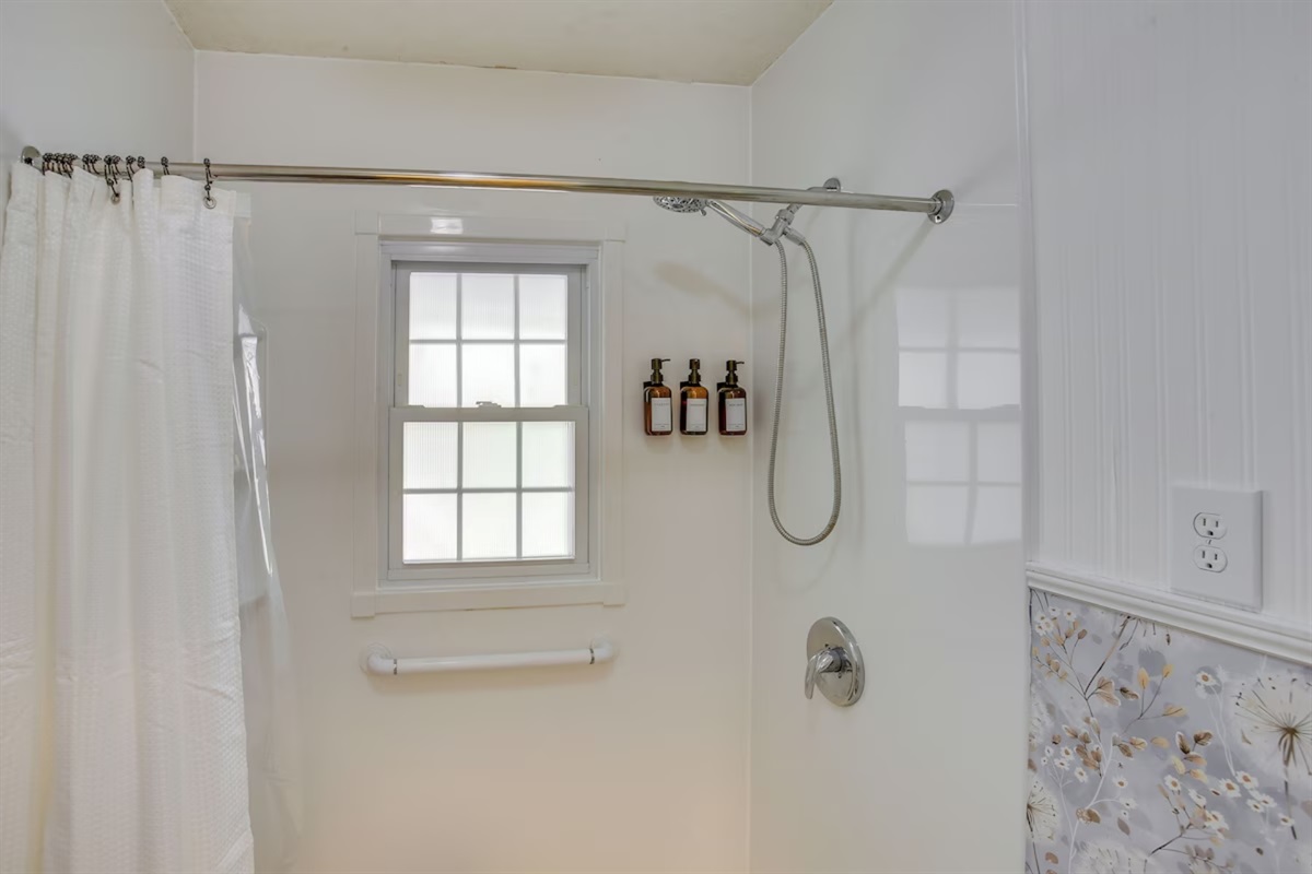 Bathroom #1 with walk in shower