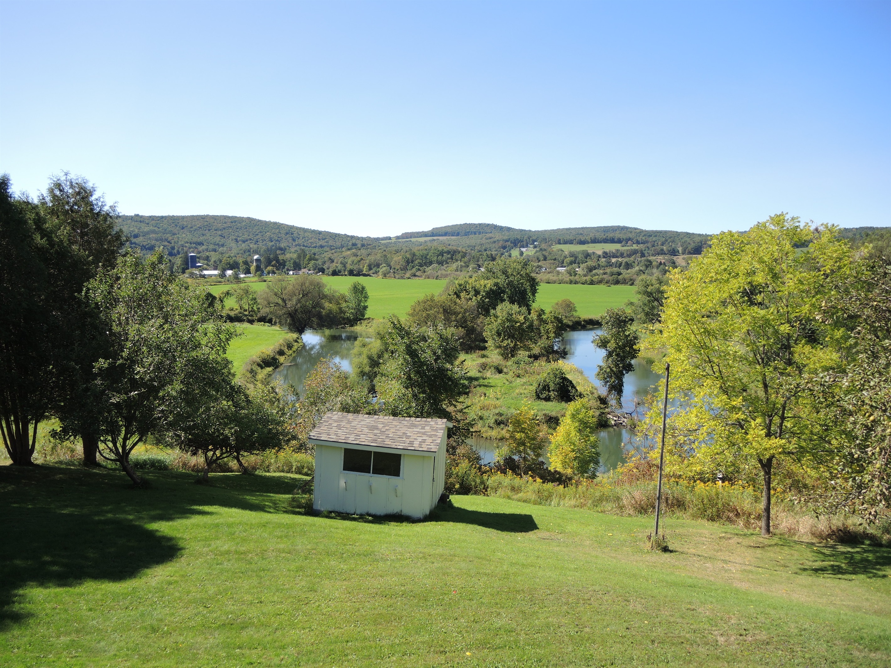 Rolling hills and the Susquehanna Rive