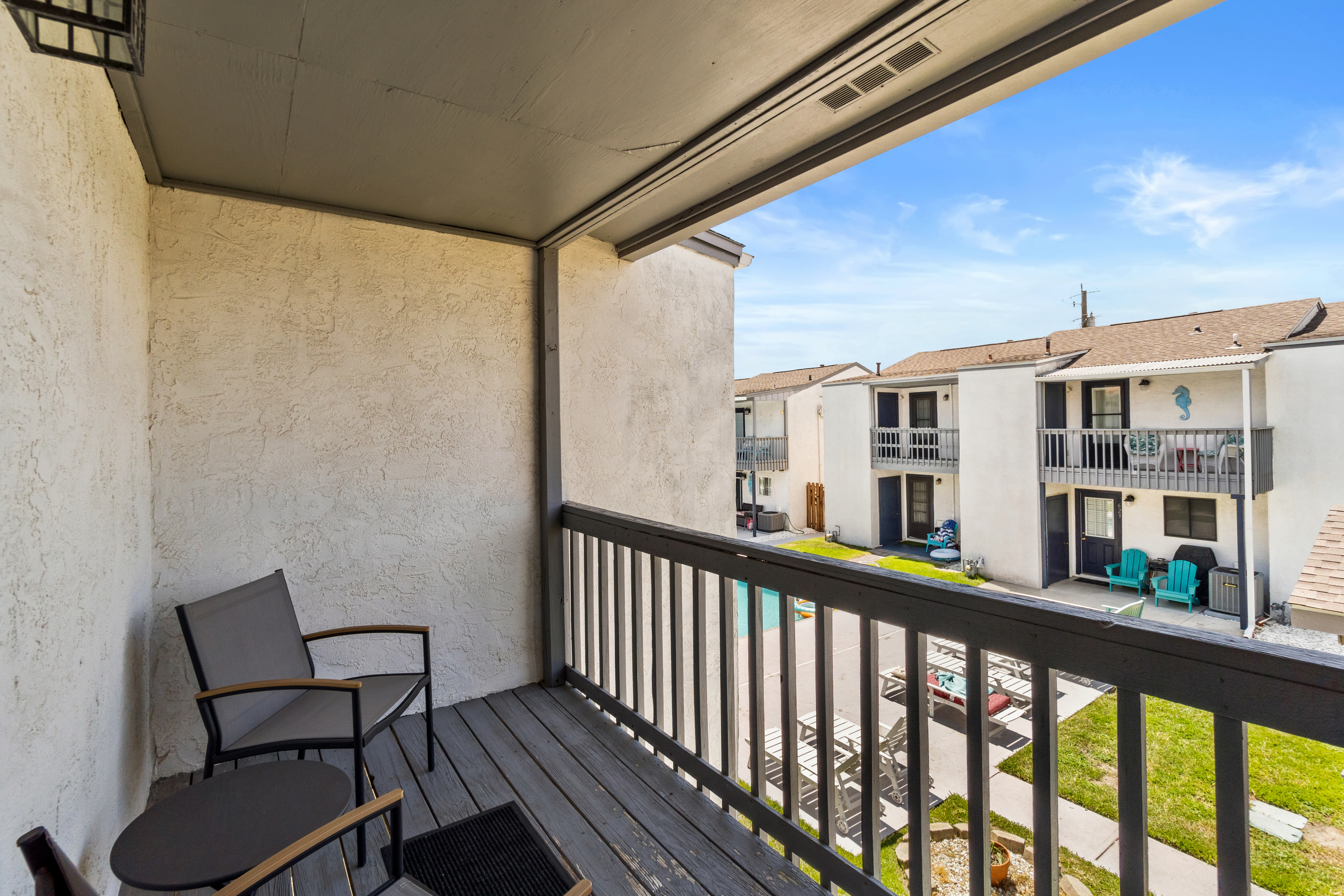 Balcony off the Master Bedroom
