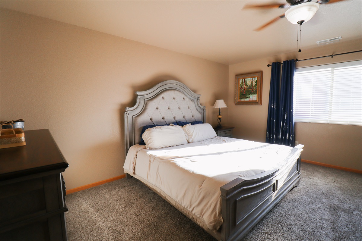 Master bedroom with King Bed