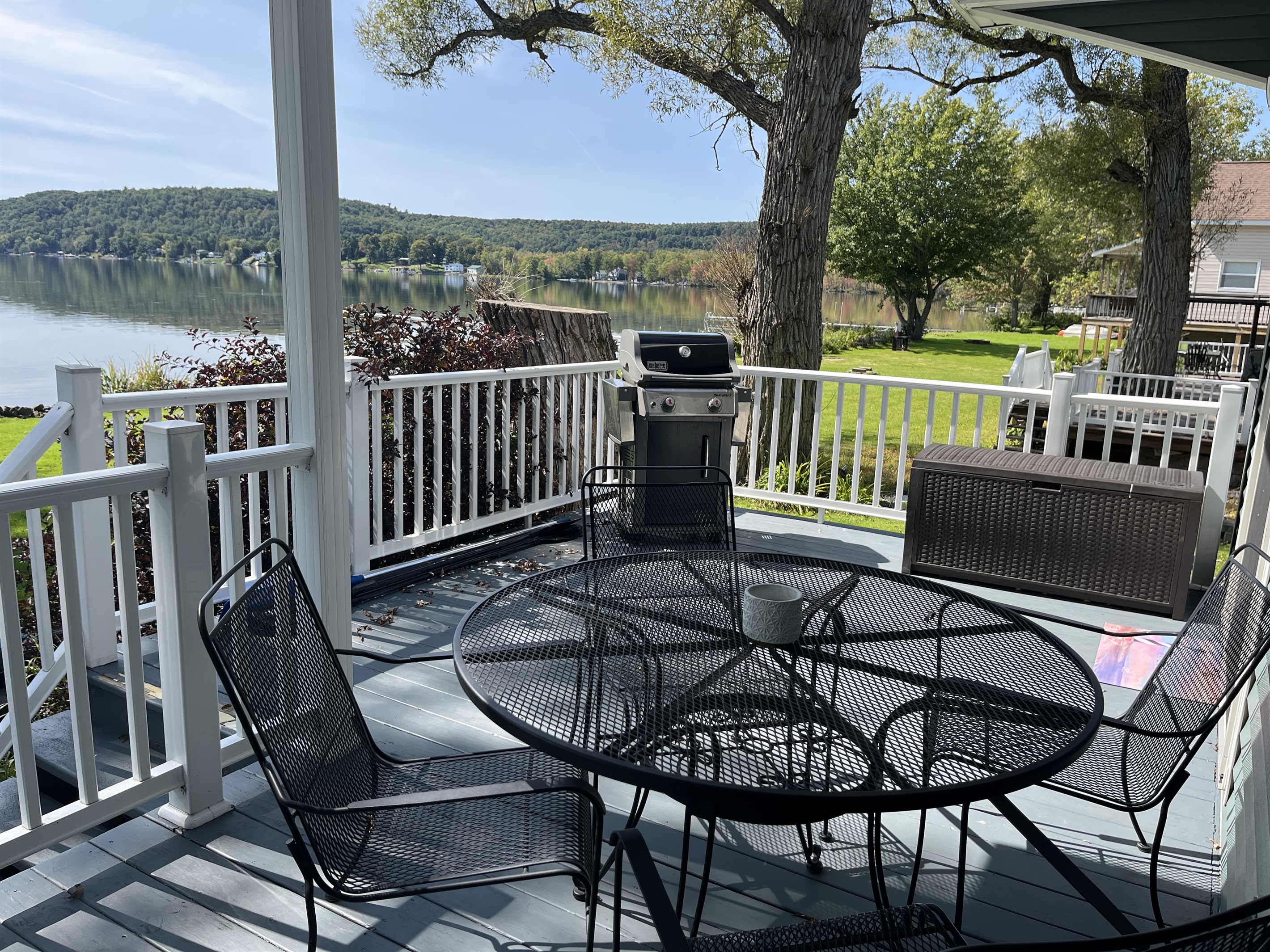 Covered outdoor dining