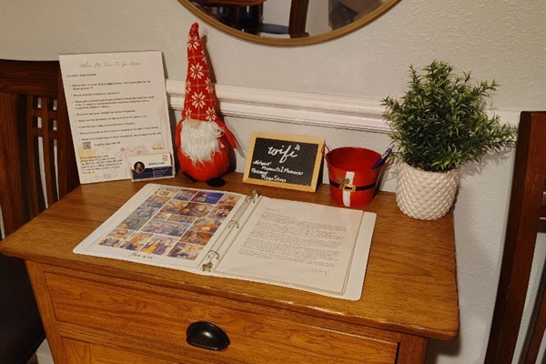 Festive feels at home.