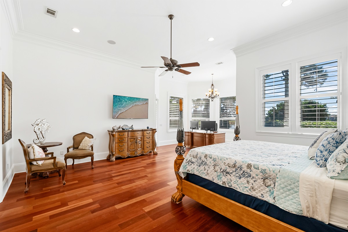 Alexa, play music in the Master