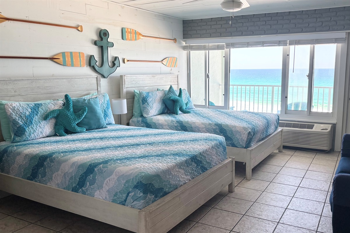 Lullaby to ocean waves- Private balcony, too!