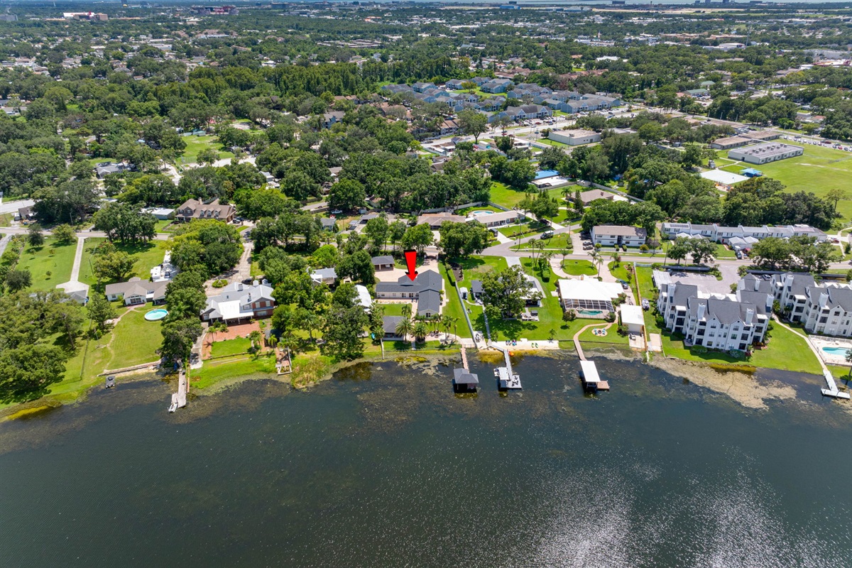 Aerial View of the Neighborhood