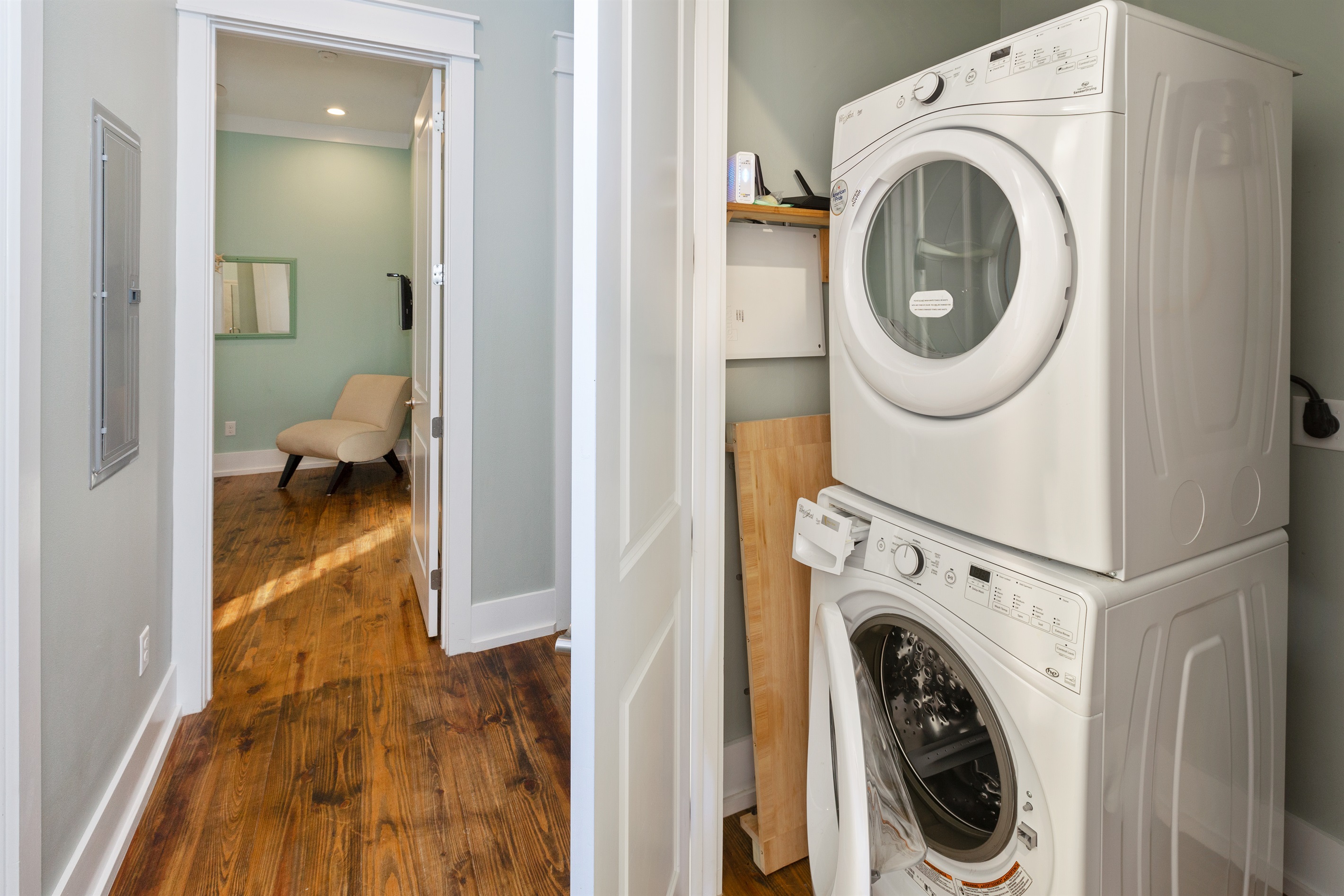 Laundry room on the 2nd floor is available for guest use.